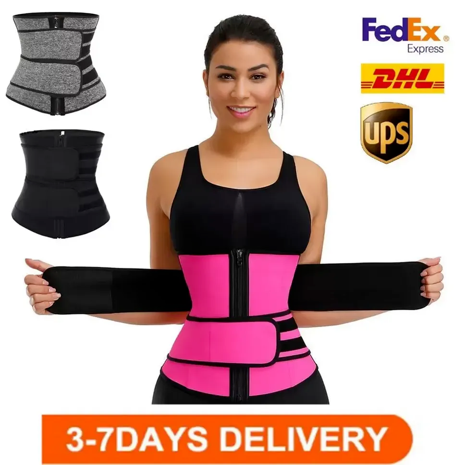 Custom Logo Men Women Shapers Waist Trainer Belt Corset Belly Slimming Shapewear Adjustable Waist Support Body Shapers FY8084 sxjun26, Fuchsia
Custom Logo Men Women Shapers Waist Trainer Belt Corset Belly Slimming Shapewear Adjustable Waist Support Body Shapers FY8084 sxjun26, Fuchsia