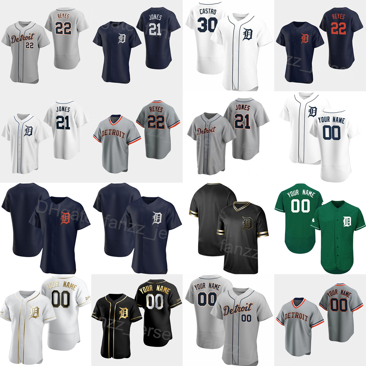 Baseball 41 Daz Cameron Jersey 54 Derek Hill 21 Kody Clemens 22 Victor Reyes 31 Riley Greene 60 Akil Baddoo 30 Harold Castro 13 Eric Haase Flexbase Navy Blue White Black
Baseball 41 Daz Cameron Jersey 54 Derek Hill 21 Kody Clemens 22 Victor Reyes 31 Riley Greene 60 Akil Baddoo 30 Harold Castro 13 Eric Haase Flexbase Navy Blue White Black