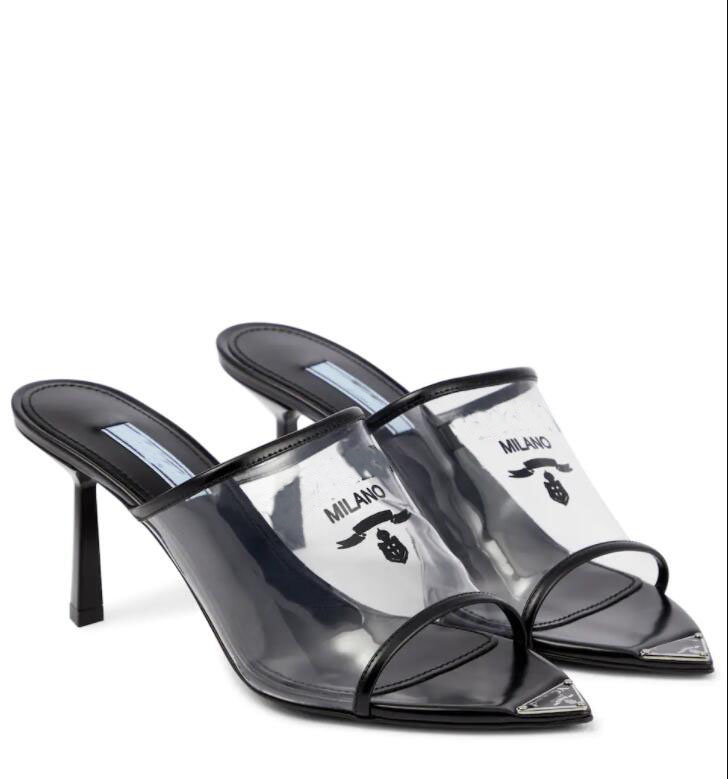 Summer lady sandal flat shoes women sandalies white Black print Plexiglas high-heel slides Sandals open toe and pointed dress party heels size 35-42
Summer lady sandal flat shoes women sandalies white Black print Plexiglas high-heel slides Sandals open toe and pointed dress party heels size 35-42