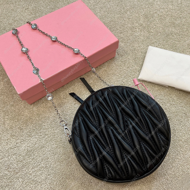3 Colors Leather Cross body Fashion Circular Bags Black Crossbody Pink Coin Purses White Women Wallets High Quality Chains Handbags, Increase freight
3 Colors Leather Cross body Fashion Circular Bags Black Crossbody Pink Coin Purses White Women Wallets High Quality Chains Handbags, Increase freight