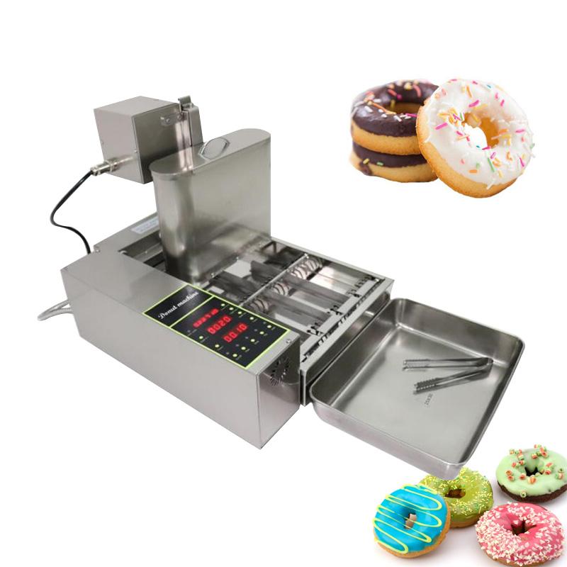 Bread Makers Mini Donut Making Machine Stainless Steel 4 Rows Fried 220V/110V Food Processor
Bread Makers Mini Donut Making Machine Stainless Steel 4 Rows Fried 220V/110V Food Processor