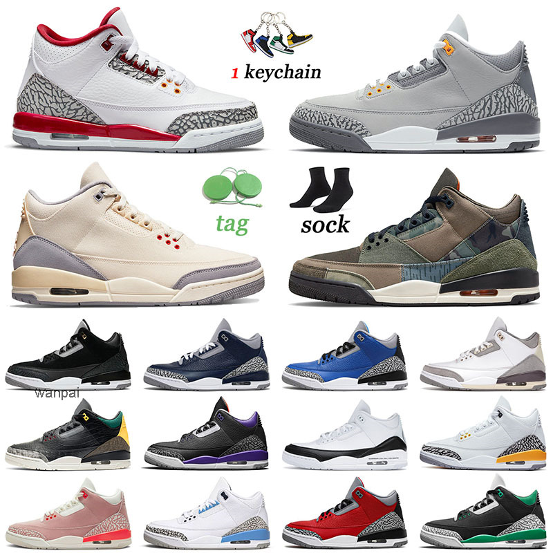 3 3s Fashion Basketball Shoes Designer Womens Neapolitan Muslin Shady Jumpman Sneakers UNC Georgetown Patchwork Men Sports Cardinal Red Pine, 40-47 fire red
3 3s Fashion Basketball Shoes Designer Womens Neapolitan Muslin Shady Jumpman Sneakers UNC Georgetown Patchwork Men Sports Cardinal Red Pine, 40-47 fire red