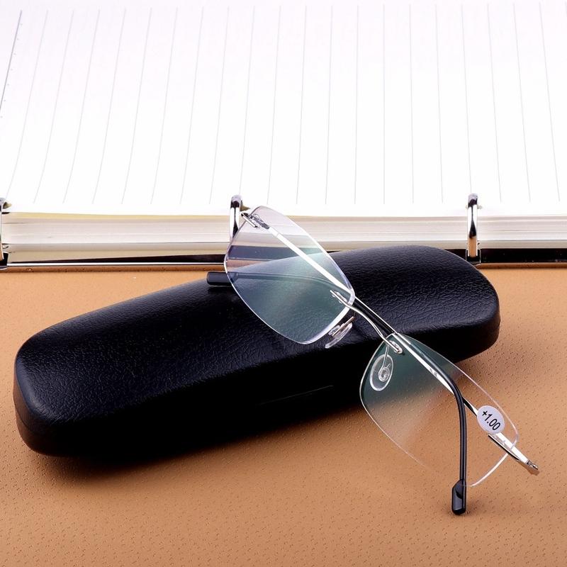 Sunglasses Rimless Glasses Pure Titanium Reading Men Ultralight Comfortable Anti-fatigue Fashion Elegant Presbyopic WomenSunglasses
Sunglasses Rimless Glasses Pure Titanium Reading Men Ultralight Comfortable Anti-fatigue Fashion Elegant Presbyopic WomenSunglasses