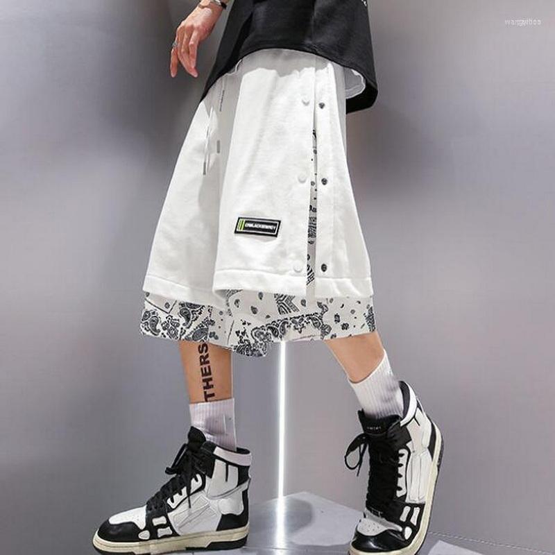 Men's Shorts Cashew Flower Pants Men's Summer Straight Fake Two-Piece Loose-Breasted Sports Five-Point PantsMen's, White
Men's Shorts Cashew Flower Pants Men's Summer Straight Fake Two-Piece Loose-Breasted Sports Five-Point PantsMen's, White