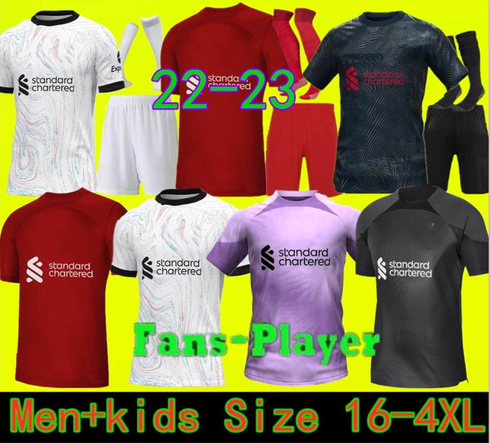 Size S-4XL 22 23 LiverP00L Soccer Jerseys SALAH FIRMINO THIAGO KONATE LVP Football Shirt 2022 2023 VIRGIL Diogo Jota MANE KEITA JONES Thailand quality, 22-23 home player version
Size S-4XL 22 23 LiverP00L Soccer Jerseys SALAH FIRMINO THIAGO KONATE LVP Football Shirt 2022 2023 VIRGIL Diogo Jota MANE KEITA JONES Thailand quality, 22-23 home player version