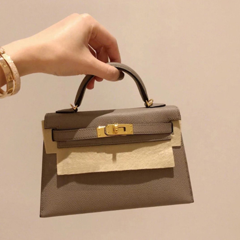 Tote Bags 2022 new H Mini second generation 19.5 Kellies handmade wax line one shoulder messenger Kelling women's bag, Dark grey
Tote Bags 2022 new H Mini second generation 19.5 Kellies handmade wax line one shoulder messenger Kelling women's bag, Dark grey