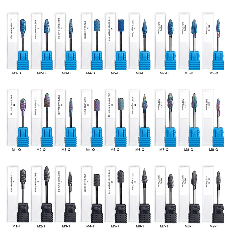 Top Quality Cone Carbide Tungsten Nail Drill Bit Manicure Drills For Milling Cutter Nails Files Buffer Nail Art Equipment Accessory 248
Top Quality Cone Carbide Tungsten Nail Drill Bit Manicure Drills For Milling Cutter Nails Files Buffer Nail Art Equipment Accessory 248