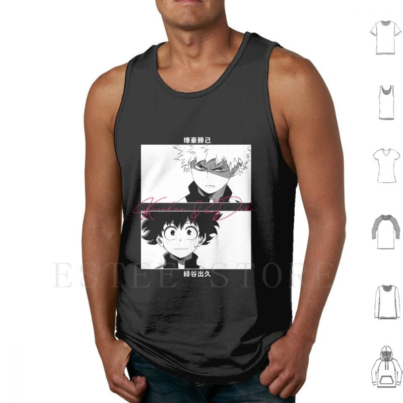 Men' Tank Tops Boku No Hero Academia-Katsuki & Izuku Vest Sleeveless Anime Manga Japan Japanese Academia, White;black
Men' Tank Tops Boku No Hero Academia-Katsuki & Izuku Vest Sleeveless Anime Manga Japan Japanese Academia, White;black