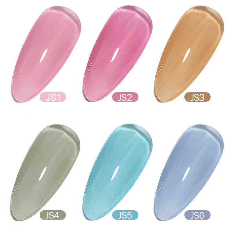 NXY Nail Gel Jelly Glass Polish 7 5ml Uv Led Varnish Summer Translucent Color Soak Off Art 0328