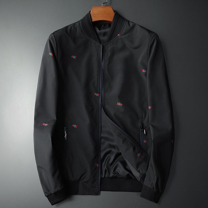 Men's Jackets Men Luxury Rib Sleeve Embroidered Fish Bone Striped Couple Baseball Coats & Abstract Digital Coat Motor #N98
Men's Jackets Men Luxury Rib Sleeve Embroidered Fish Bone Striped Couple Baseball Coats & Abstract Digital Coat Motor #N98