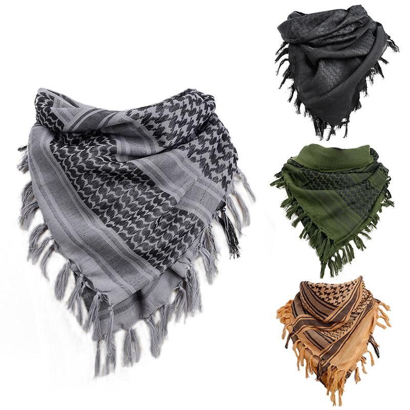 Bandanas Military Arab Keffiyeh Shemagh Scarf Square Cotton Winter Shawl Neck Warmer Cover Head Wrap Windproof Tactical Men Women
Bandanas Military Arab Keffiyeh Shemagh Scarf Square Cotton Winter Shawl Neck Warmer Cover Head Wrap Windproof Tactical Men Women