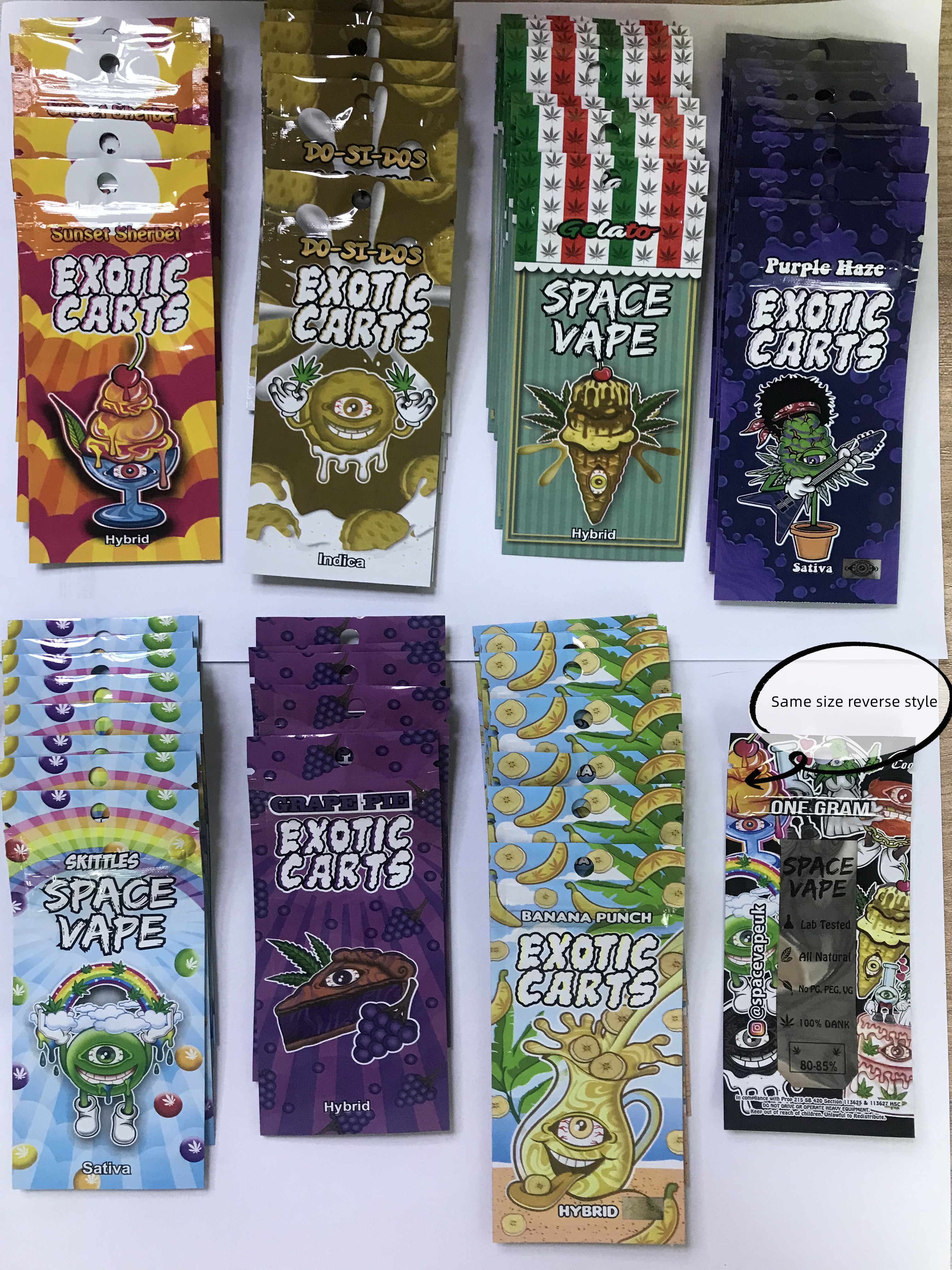 Custom logo low moq digital print sachets Aluminum Foil Zip Lock Self Heat Seal stand up food smell proof pouch Zipper Mylar Bag exotic carts
Custom logo low moq digital print sachets Aluminum Foil Zip Lock Self Heat Seal stand up food smell proof pouch Zipper Mylar Bag exotic carts