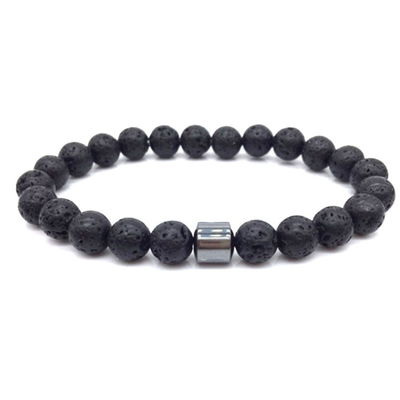 Tiger Eye Obsidian Hematite Bead Strands Bracelets Handmade Beaded Jewelry for Men Women Gift