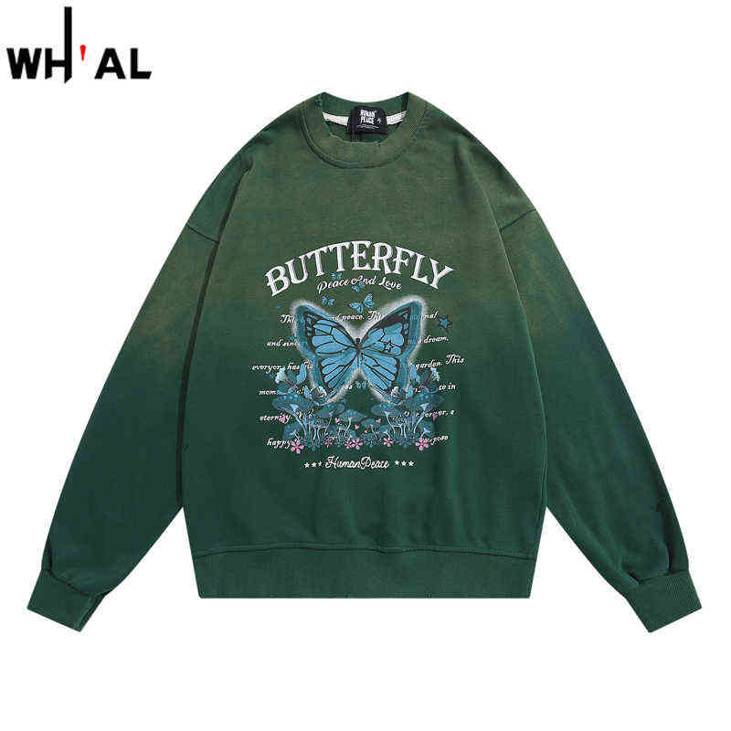 Men Sweatshirt Hoodie Butterfly Graphic Print Tie Dye Gradient Streetwear 2022 Hip Hop Fashion Casual Men's Hoodies Coat #2075 T220726, Black
Men Sweatshirt Hoodie Butterfly Graphic Print Tie Dye Gradient Streetwear 2022 Hip Hop Fashion Casual Men's Hoodies Coat #2075 T220726, Black