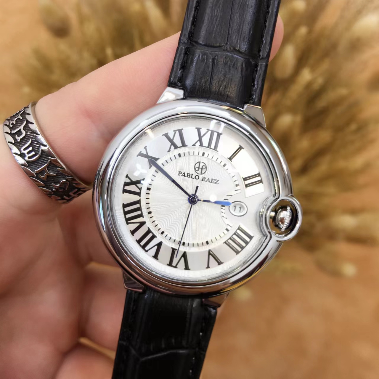 Classic Men's Watch 42MM Women's 29MM Quartz Watch Fashion Silver Strap Stainless Steel Table Monte Luxury, Customize
Classic Men's Watch 42MM Women's 29MM Quartz Watch Fashion Silver Strap Stainless Steel Table Monte Luxury, Customize