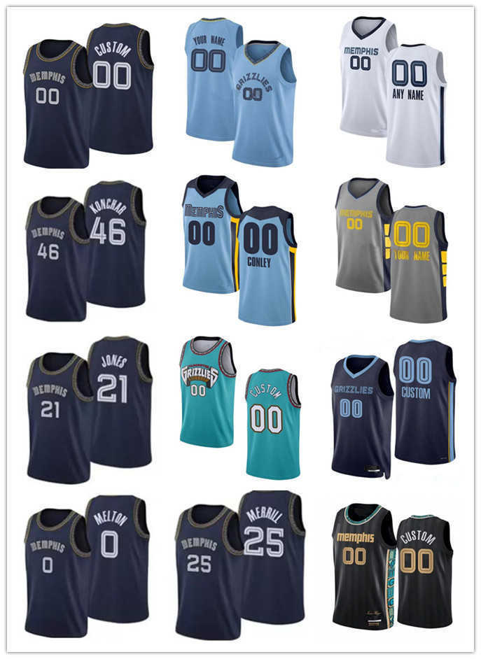 75th Custom MEN women youth 21 Tyus Jones 46 John Konchar 0 De'Anthony Melton 25 Sam Merrill Memphis''Grizzlies''Basketball Jerseys, Color
75th Custom MEN women youth 21 Tyus Jones 46 John Konchar 0 De'Anthony Melton 25 Sam Merrill Memphis''Grizzlies''Basketball Jerseys, Color