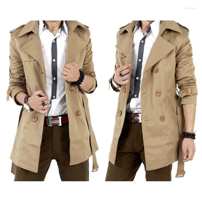 Men' Trench Coats Windbreaker Mid Long Autumn And Winter Korean Fashion Slim British Jacket Youth Viol22, Black
Men' Trench Coats Windbreaker Mid Long Autumn And Winter Korean Fashion Slim British Jacket Youth Viol22, Black