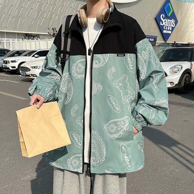 Men's Jackets Korean Spring Men's Jacket 2022 Harajuku Printed Man Women Oversized Windbreak Coats Boys Varsity Outwear ClothesMen's, Gray
Men's Jackets Korean Spring Men's Jacket 2022 Harajuku Printed Man Women Oversized Windbreak Coats Boys Varsity Outwear ClothesMen's, Gray