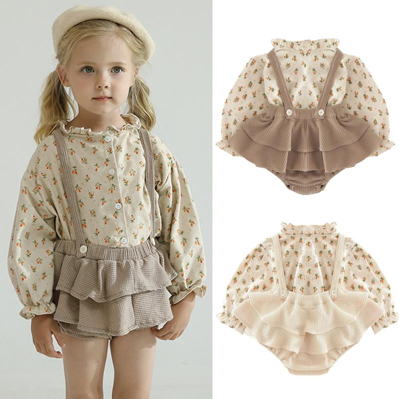 Clothing Sets Toddler Baby Girls Clothes Set Autumn Winter Floral Print Shirt Top Suspender Pant Romper Born 3 6 9 12 18 24 Months BodysuitC 
Clothing Sets Toddler Baby Girls Clothes Set Autumn Winter Floral Print Shirt Top Suspender Pant Romper Born 3 6 9 12 18 24 Months BodysuitC