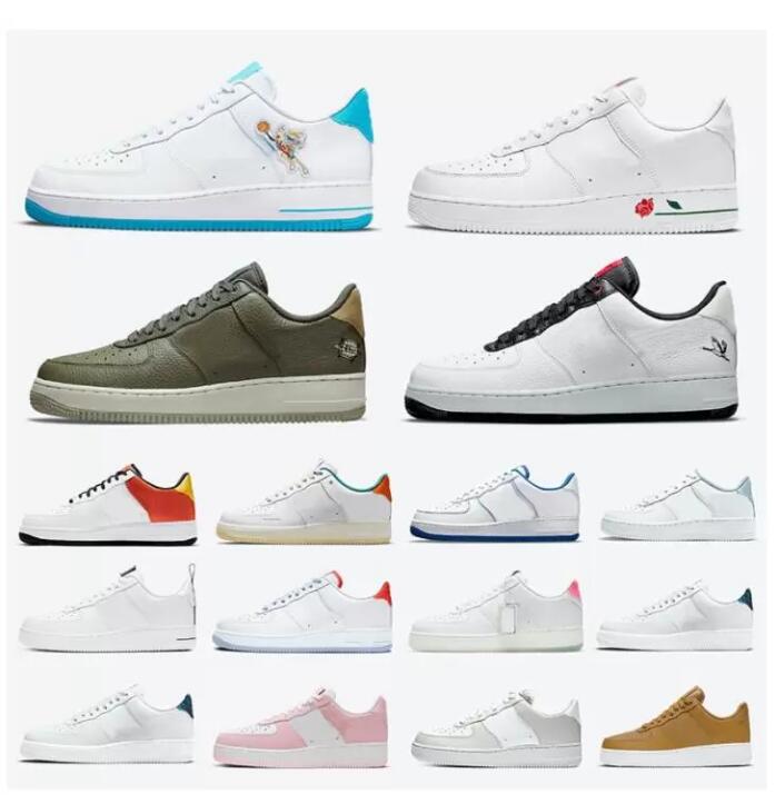 35Color Toon Squad 1 low Casual shoes Zig Zag Silver Heel Brace Remix Sketch Pack Sticker Velcro Patches Misplaced Multi men women trainers sports sneakers