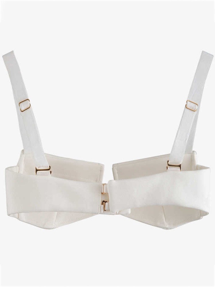 DEAT Spring and summer fashiopn straps turn-down outfits bra female Camis casual top WM2100L 220325