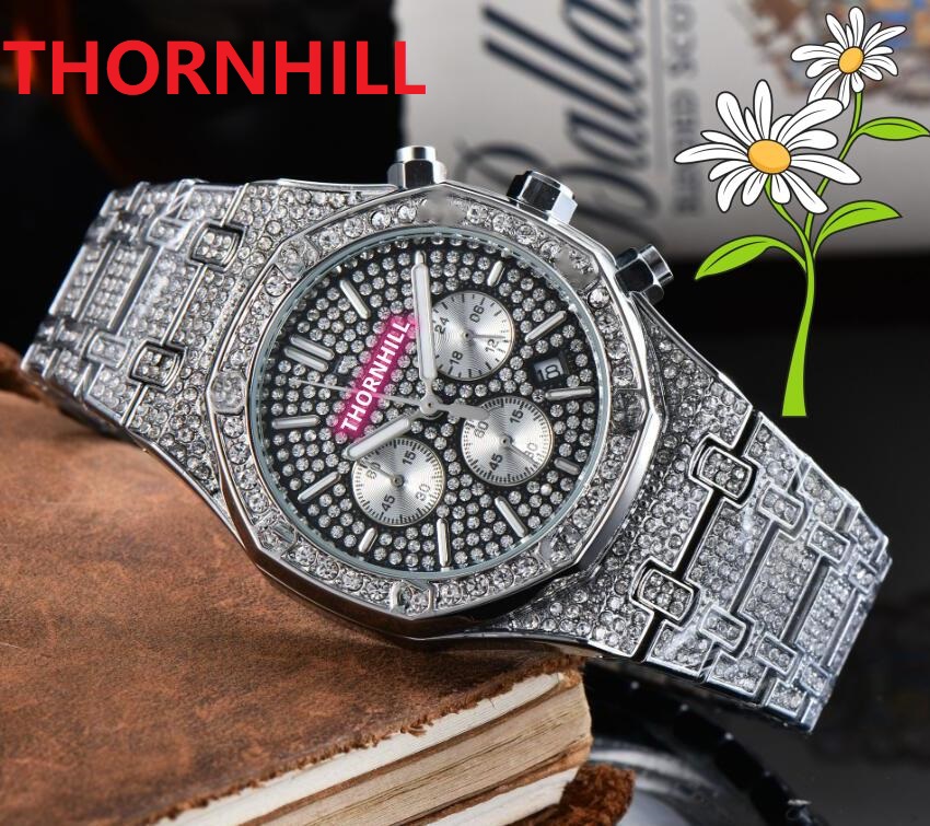 mens full functional quartz stopwatch watch 43mm All Dials Working Automatic Date Men Watches Sky Diamonds Dial Classic Wristwatch, As pic
mens full functional quartz stopwatch watch 43mm All Dials Working Automatic Date Men Watches Sky Diamonds Dial Classic Wristwatch, As pic