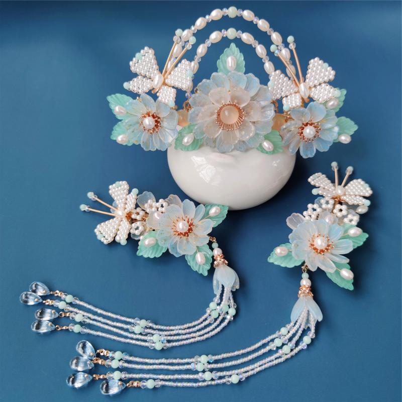 Hair Clips & Barrettes Classical Flower Butterfly Hairpins Long Tassel Ancient Chinese Hairgrips Headpieces Pearls Decorative JewelryHair
Hair Clips & Barrettes Classical Flower Butterfly Hairpins Long Tassel Ancient Chinese Hairgrips Headpieces Pearls Decorative JewelryHair