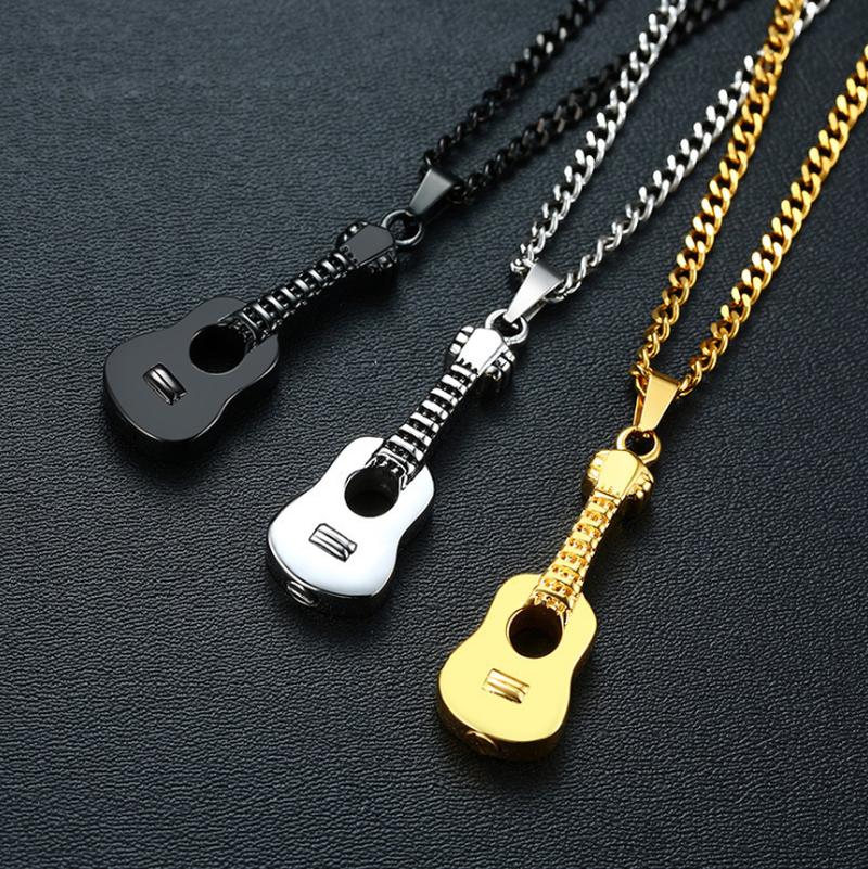Pendant Necklaces Creative Design High Quality Metal Musical Instrument Guitar Necklace Fashion Style Unisex Casual Punk JewelryPendant
Pendant Necklaces Creative Design High Quality Metal Musical Instrument Guitar Necklace Fashion Style Unisex Casual Punk JewelryPendant