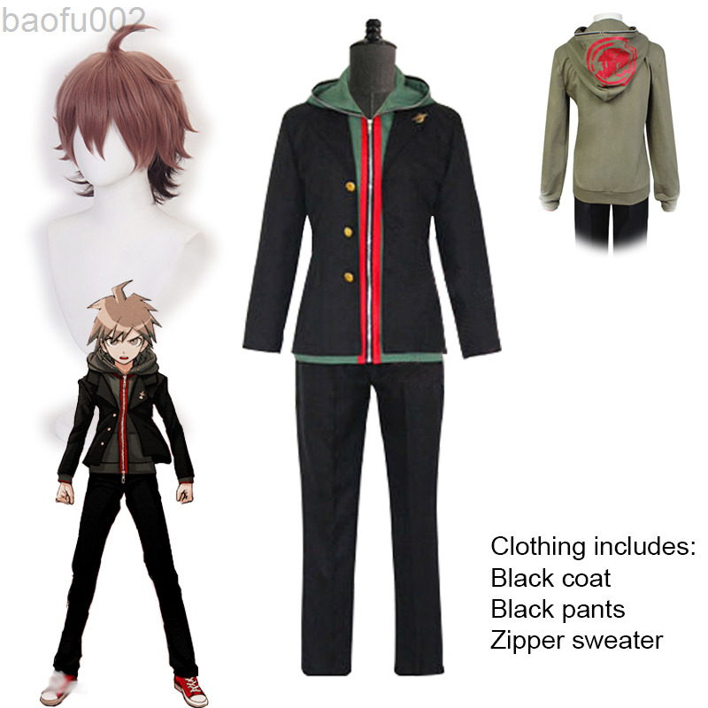 Makoto Naegi Cosplay Come Danganronpatrigger Happy Havoc Makoto Wig Halloween Adult Unisex Uniform Sets L220802
Makoto Naegi Cosplay Come Danganronpatrigger Happy Havoc Makoto Wig Halloween Adult Unisex Uniform Sets L220802