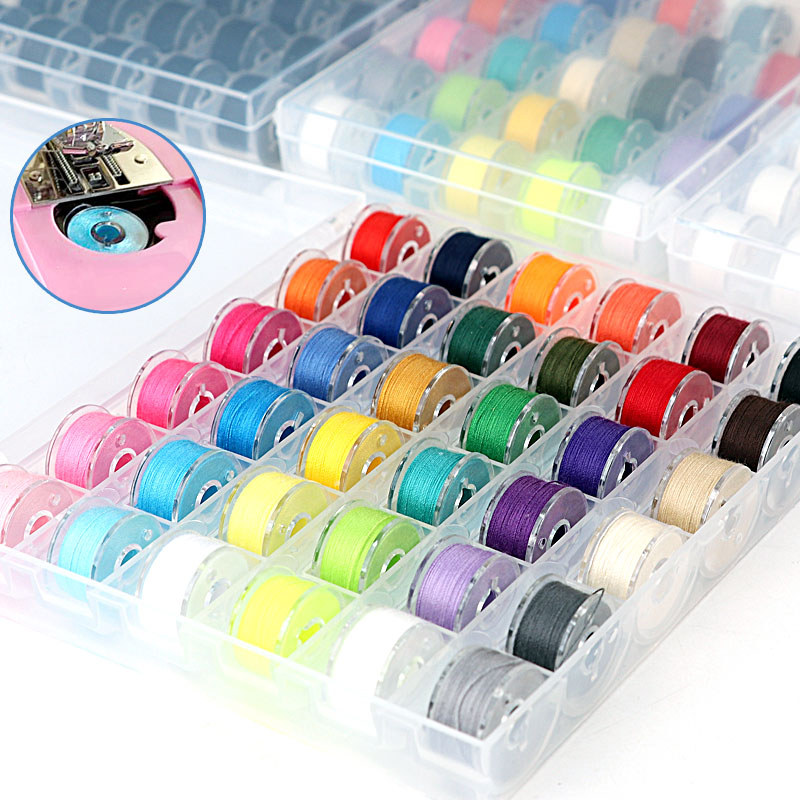 Notions & Tools 25-36 Colors Thread Spools Sewing Machine Bobbins Plastic With For Machines Quilting Accessories
Notions & Tools 25-36 Colors Thread Spools Sewing Machine Bobbins Plastic With For Machines Quilting Accessories