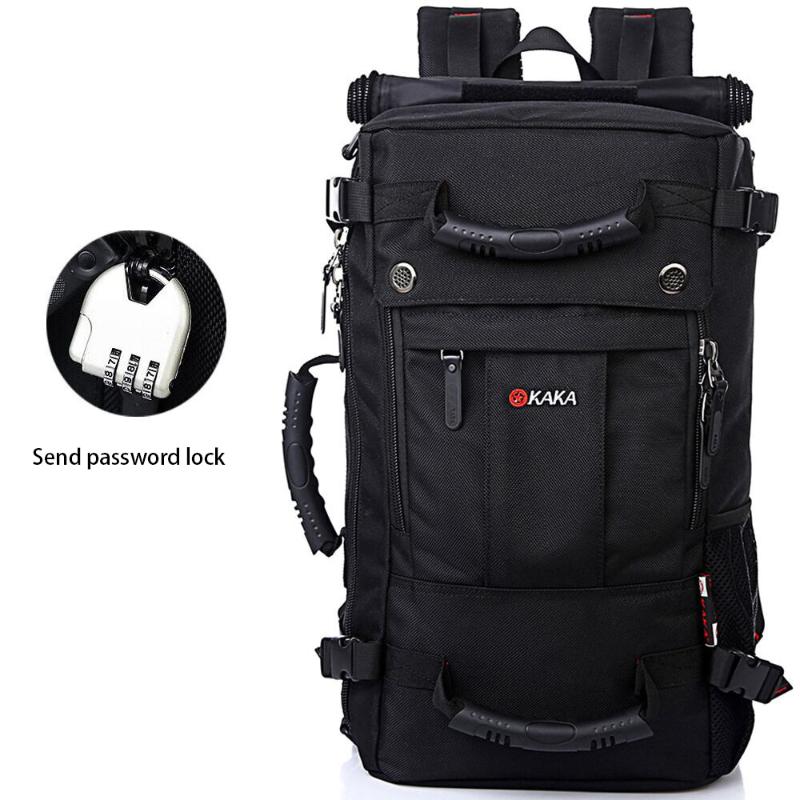 Backpack 40L Men Travel Bag Large Capacity Polyester Waterproof Backpacks Women High Quality Shoulder Luggage Bags Bagpack 2022, Black
Backpack 40L Men Travel Bag Large Capacity Polyester Waterproof Backpacks Women High Quality Shoulder Luggage Bags Bagpack 2022, Black