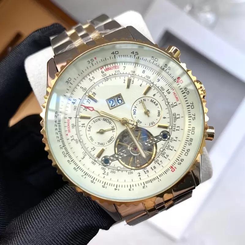 U1 Top-grade AAA 45MM Men High-end Quality Watches 5-pin Flywheel Automatic Mechanical Watch 45mm Round Bezel Silver Dial Fashion Business Wristwatches Montre De Luxe
U1 Top-grade AAA 45MM Men High-end Quality Watches 5-pin Flywheel Automatic Mechanical Watch 45mm Round Bezel Silver Dial Fashion Business Wristwatches Montre De Luxe