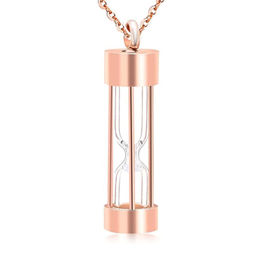 Cylinder hourglass pendant necklace DIY stainless steel cremation jewelry ashes urn keepsake gift2627
Cylinder hourglass pendant necklace DIY stainless steel cremation jewelry ashes urn keepsake gift2627
