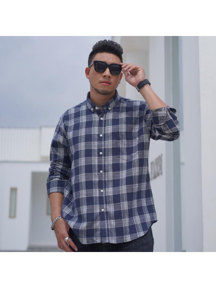 Men's Casual Shirts Arrival Fashion Suepr Large Spring And Autumn Winter Plaid Frosted Men Long Sleeve Shirt Plus Size 2XL-9XL 10XLMen's, 6008
Men's Casual Shirts Arrival Fashion Suepr Large Spring And Autumn Winter Plaid Frosted Men Long Sleeve Shirt Plus Size 2XL-9XL 10XLMen's, 6008