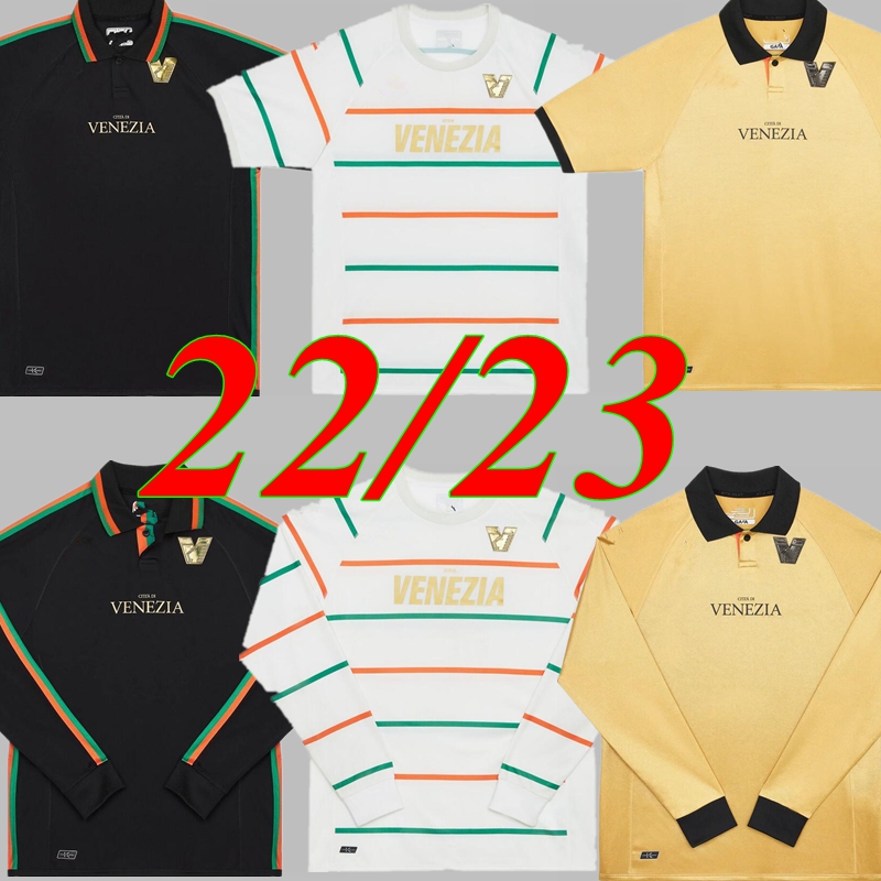 22 23 Venezia FC Soccer Jerseys LONG SLEEVE home Black Away White Third Blue 4th Red 10# ARAMU 11# FORTE Venice 2022 2023 BUSIO 27# Football Shirts TRAINING Football ses
22 23 Venezia FC Soccer Jerseys LONG SLEEVE home Black Away White Third Blue 4th Red 10# ARAMU 11# FORTE Venice 2022 2023 BUSIO 27# Football Shirts TRAINING Football ses