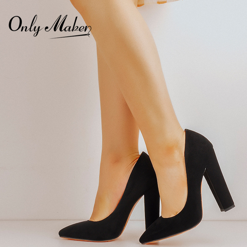 Onlymaker Women's Pumps Pointed Toe Block Classic 12cm High Slip On Thick Heels Wedding Office Dress Big Size Chunky Lady Pumps 220402, Y8913b
Onlymaker Women's Pumps Pointed Toe Block Classic 12cm High Slip On Thick Heels Wedding Office Dress Big Size Chunky Lady Pumps 220402, Y8913b