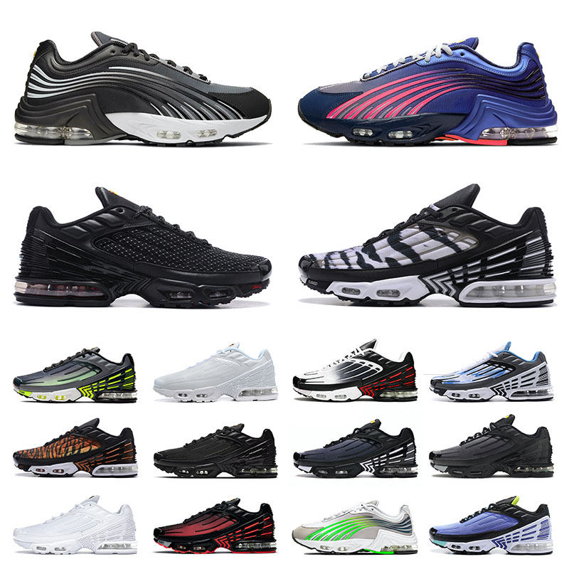 WITH BOX Designer aaa Quality TN Plus 3 III Tuned 2 Mens Womens Designer Running Shoes Big Size Us 12 Wolf Grey All Black Blue Spider Obsidian Prints Sports Sneakers Trai, # 36-46
WITH BOX Designer aaa Quality TN Plus 3 III Tuned 2 Mens Womens Designer Running Shoes Big Size Us 12 Wolf Grey All Black Blue Spider Obsidian Prints Sports Sneakers Trai, # 36-46