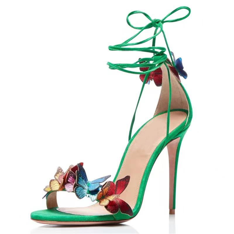 Sandals Women Vegan Leather Green Yellow Butterfly Lace-Up Covered Heels Peep Toe Stiletto Pumps Round Toes SandalsSandals, Champagne
Sandals Women Vegan Leather Green Yellow Butterfly Lace-Up Covered Heels Peep Toe Stiletto Pumps Round Toes SandalsSandals, Champagne