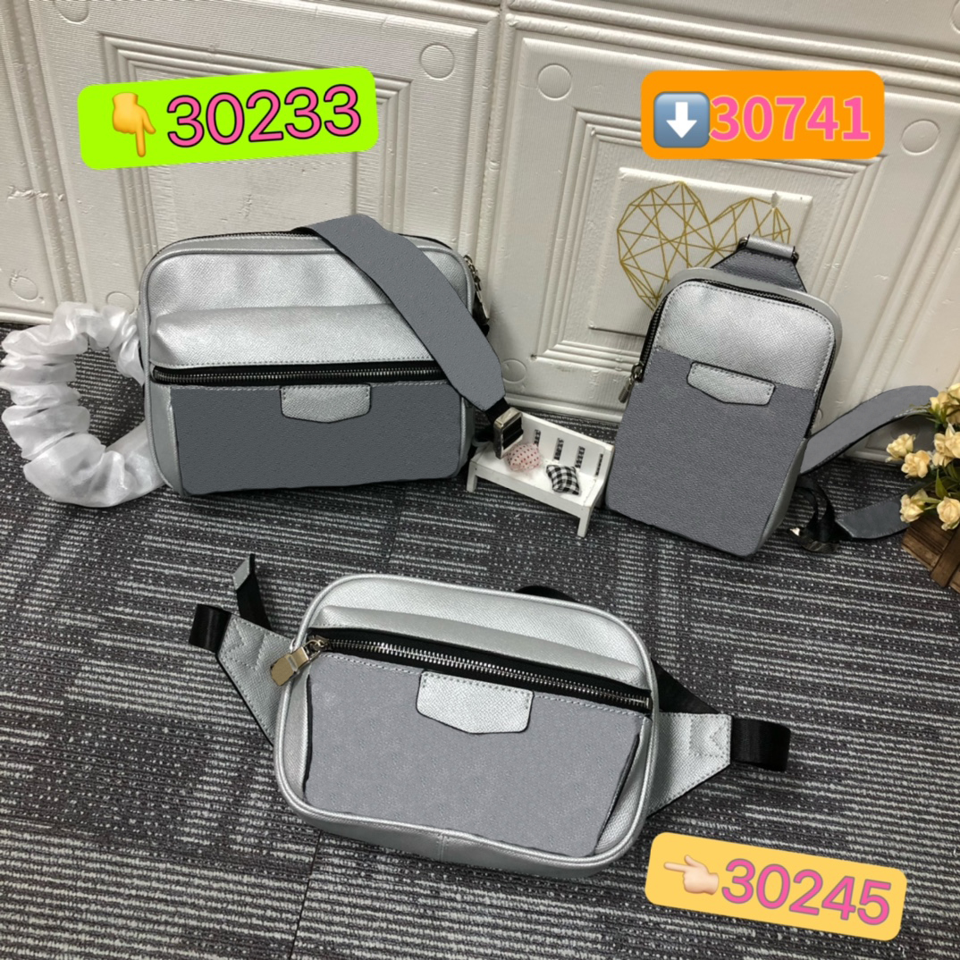 L silver gray new color Luxurys Designers Bags shoulder Postman's bag 3 models in stock Cool colors eye-catching
L silver gray new color Luxurys Designers Bags shoulder Postman's bag 3 models in stock Cool colors eye-catching