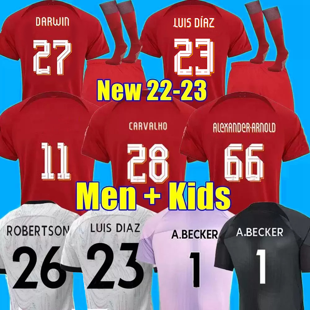 DIOGO J 22 23 M.SALAH DARWIN 2022 Soccer Jerseys A.BECKER ALEXANDER ARNOLD FIRMINO football shirt Carvalho HENDERSON THIAGO ROBERTSON LIVERPOOI VIRGIL kids kit men, 21-22 home
DIOGO J 22 23 M.SALAH DARWIN 2022 Soccer Jerseys A.BECKER ALEXANDER ARNOLD FIRMINO football shirt Carvalho HENDERSON THIAGO ROBERTSON LIVERPOOI VIRGIL kids kit men, 21-22 home
