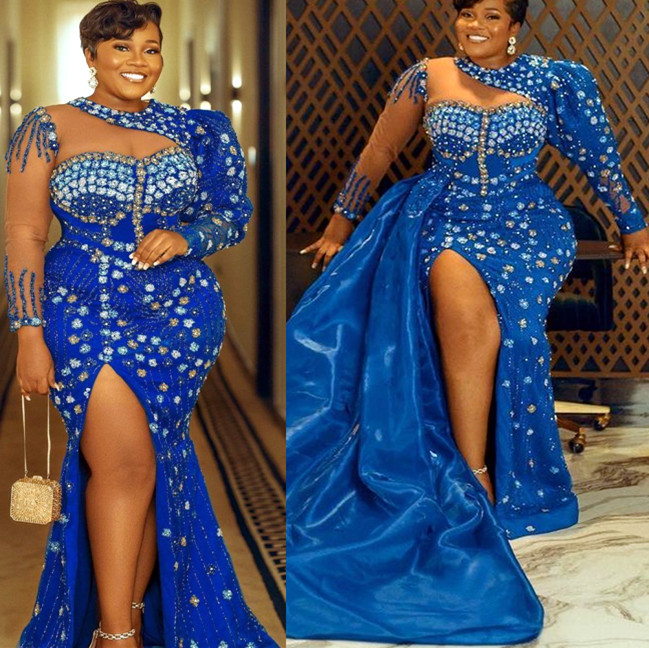 2022 Plus Size Arabic Aso Ebi Royal Blue Mermaid Prom Dresses Lace Beaded Evening Formal Party Second Reception Birthday Engagement Gowns Dress AZ34
2022 Plus Size Arabic Aso Ebi Royal Blue Mermaid Prom Dresses Lace Beaded Evening Formal Party Second Reception Birthday Engagement Gowns Dress AZ34