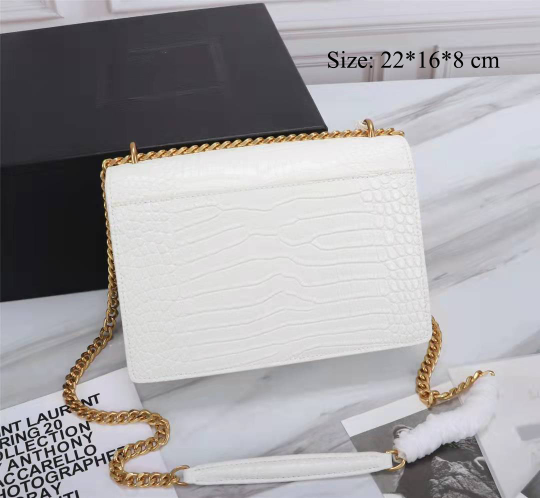 Fashion Crocodile pattern sunset Leather Women Shoulder Bags Ladies Zipper Messenger Bag Luxury Designer Brand Handbags Black White Red Pink, 06
Fashion Crocodile pattern sunset Leather Women Shoulder Bags Ladies Zipper Messenger Bag Luxury Designer Brand Handbags Black White Red Pink, 06