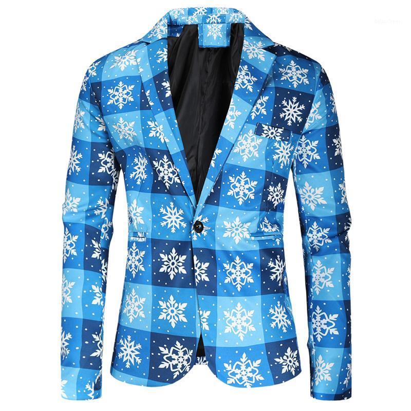 Men's Suits & Blazers Christmas Men Blazer Fashion Notched Collar Slim Party For Snowflake Printed Xmas Jacket Outerwear, Green
Men's Suits & Blazers Christmas Men Blazer Fashion Notched Collar Slim Party For Snowflake Printed Xmas Jacket Outerwear, Green