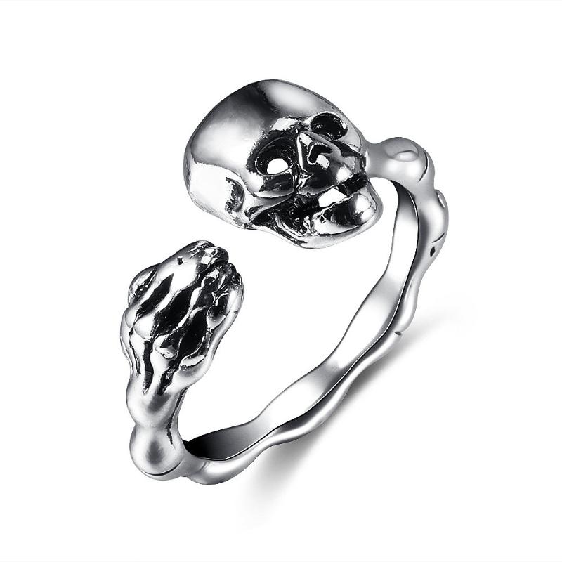 Cluster Rings Stainless Steel Men Halloween Gifts Indie Jewelry Male Vintage Hip Hop Punk Skull Ring Creative Design Party
Cluster Rings Stainless Steel Men Halloween Gifts Indie Jewelry Male Vintage Hip Hop Punk Skull Ring Creative Design Party