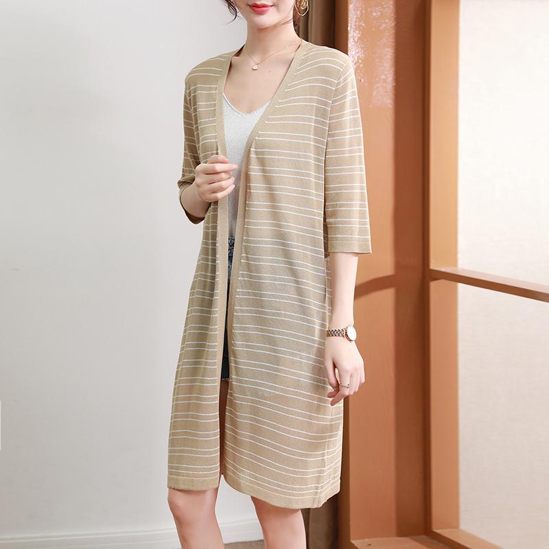 Women's Knits & Tees 2022 Spring Summer Casual Half Sleeve Overcoat Out Coat Knitwear Cardigan Hollow Striped Women Thin Knitted, White
Women's Knits & Tees 2022 Spring Summer Casual Half Sleeve Overcoat Out Coat Knitwear Cardigan Hollow Striped Women Thin Knitted, White