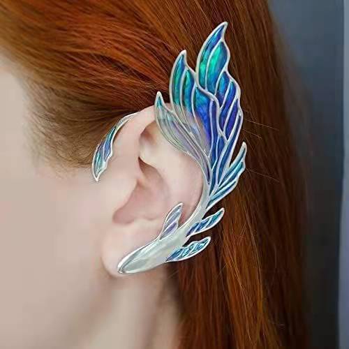 Fashion Ear Cuff Ear Sleeve Pendant Without Perforation Unicorn Butterflies Fish Pattern Performance Accessories