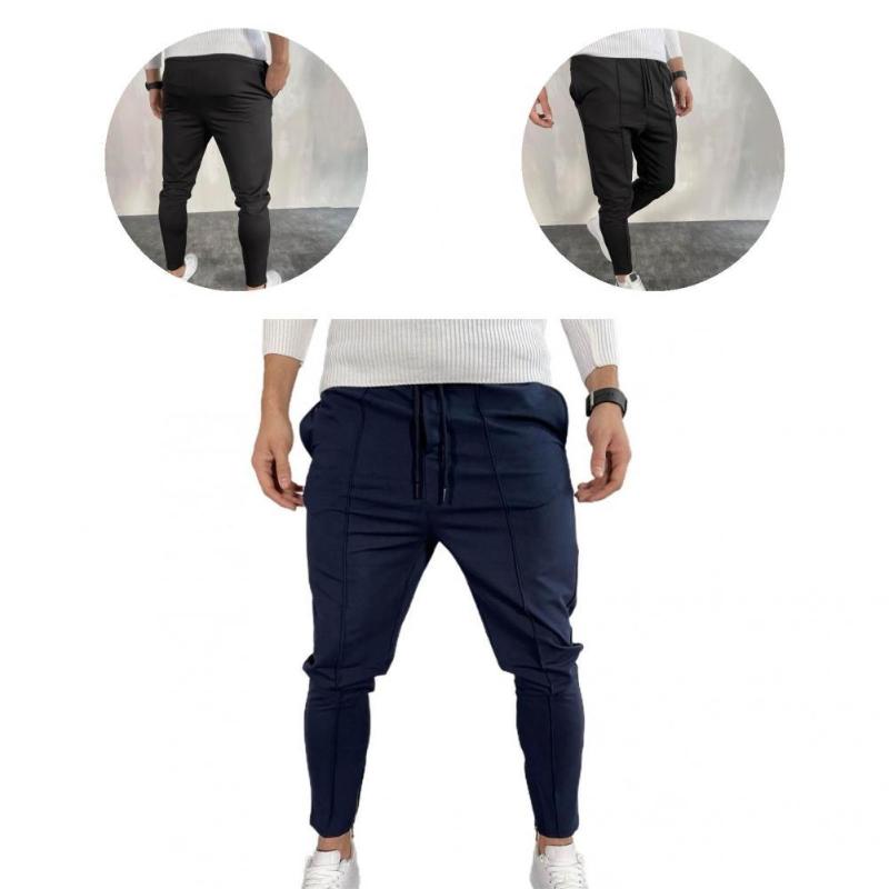 Men's Pants Casual Trousers Trendy Wear Resistant Ankle-Length Mid Waist Men Sports For Trekking, Black
Men's Pants Casual Trousers Trendy Wear Resistant Ankle-Length Mid Waist Men Sports For Trekking, Black