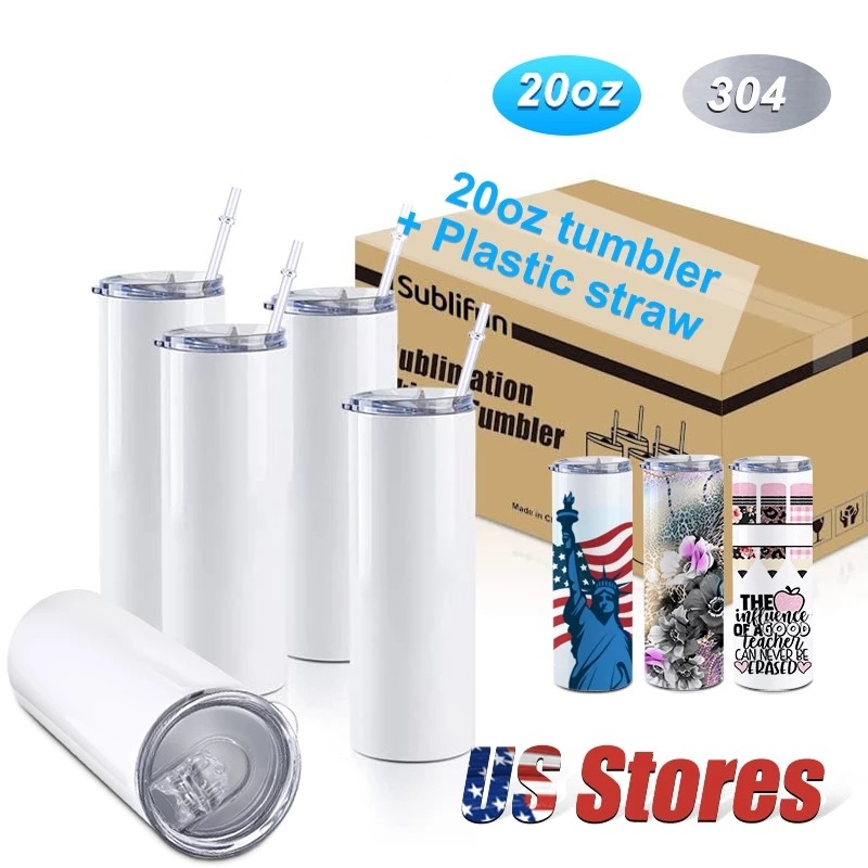 US stock Sublimation Tumblers 20 Oz Stainless Steel Straight Blank Mugs white Tumbler with Lid and Straw for Heat Transfer DIY Party Supplies 3-5 days delivery
US stock Sublimation Tumblers 20 Oz Stainless Steel Straight Blank Mugs white Tumbler with Lid and Straw for Heat Transfer DIY Party Supplies 3-5 days delivery