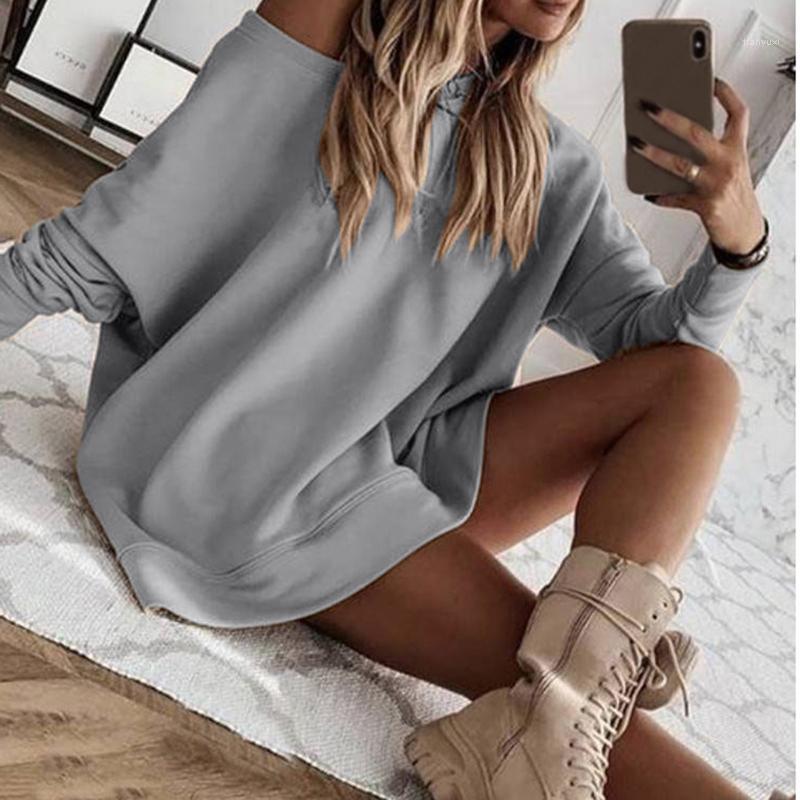Casual Dresses Streetwear Off Shoulder Long Sleeve Oversize Dress Solid Color Round Neck Tshirts Blouse Korean Fashion Pullover Robes, Black
Casual Dresses Streetwear Off Shoulder Long Sleeve Oversize Dress Solid Color Round Neck Tshirts Blouse Korean Fashion Pullover Robes, Black
