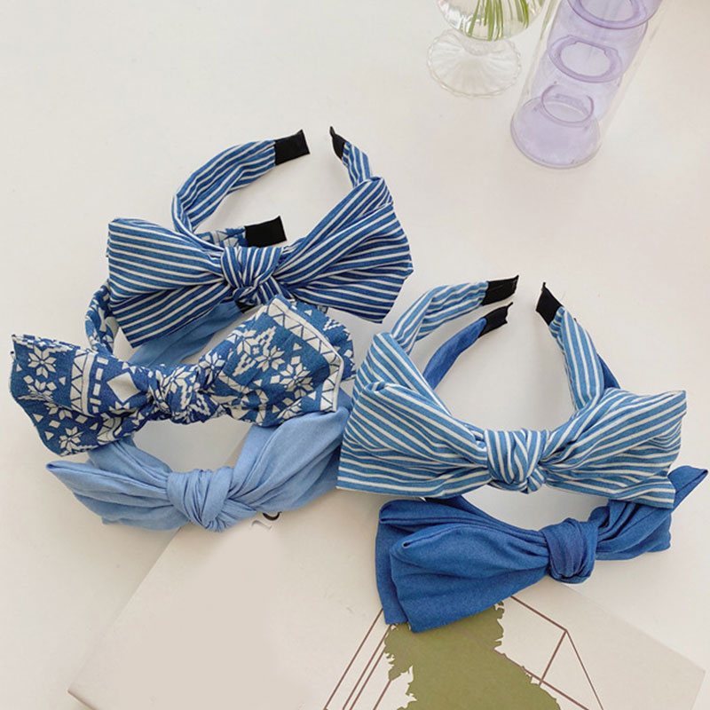 Women Denim Headband Bow Knot Hairband Twisted Headbands Cross bands Blue Hoop Girls Accessories 220716
Women Denim Headband Bow Knot Hairband Twisted Headbands Cross bands Blue Hoop Girls Accessories 220716